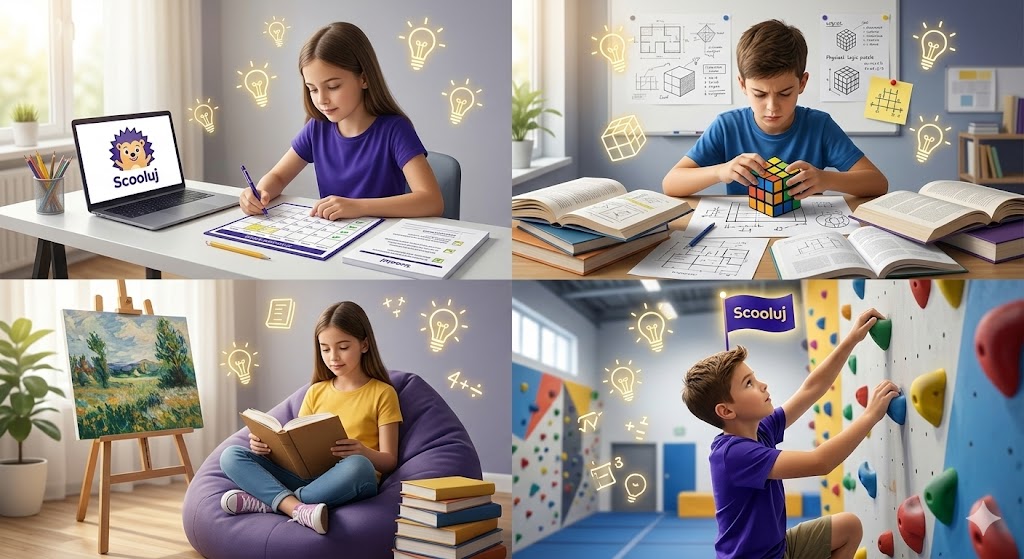 studijné typy a přístupů k učení Scooluj.cz.